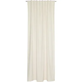 Schöner Wohnen Schal mit verdeckten Schlaufen, 100 Prozent Polyester, Natur, 250 x 140 cm