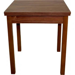 Hofmann Living And More Ausziehtisch 67 x 75 x 75 cm braun