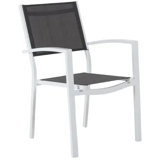 Brafab Leone Stapelstuhl Aluminium/Textilene