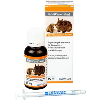 Alfavet RodiCare akut für Kaninchen, Meerschweinchen und Kleinnager 15 ml