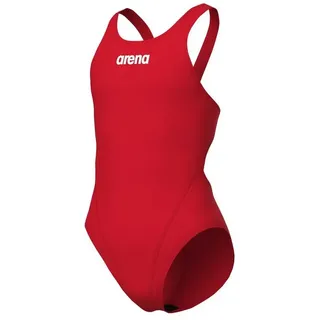 Arena Team Tech Solid Badeanzug - Red / White - 6-7 Jahre