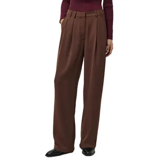 LeGer Kora Hose - Stoffhose Damen mit Bundfalten - lockere Passform - Anzughose mit Satin-Finish - Mode für Damen - by Lena Gercke - Gr. 34-44