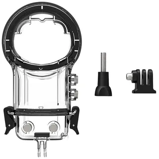 LICHIFIT Wasserdichte Schutzhülle für Insta360 X3, PC-Material, Schutzhülle für Panorama-Kamera, wasserdicht, mit Montagehalterung
