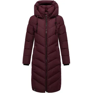 Steppmantel NAVAHOO "Steppmantel Sahnekatzii XIV", Damen, Gr. 5XL, rot (wine), Obermaterial: 100% Polyester PES.  Obermaterial: Futter: 100% Polyester PES. 100% Polyester PES., Mäntel Steppmantel