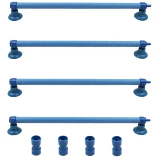 VOANZO Aquarium Zubehör 4 Stück Luftstein Blasenwand Sauerstoff Diffusor 25,4 cm