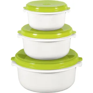 Emsa Micro Family rund weiß/grün 0,5 l 1-teiliges Set