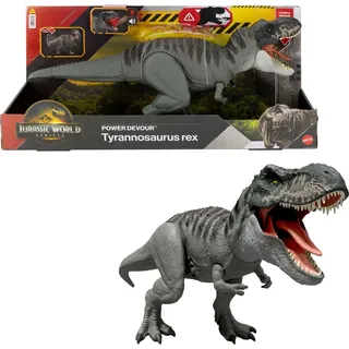 Mattel Jurassic World Rebirth Feature T.Rex 21 cm grau/mehrfarbig