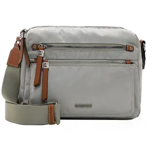 Umhängetasche EMILY & NOAH "Umhängetasche E&N Esther", Damen, Gr. B/H/T: 26cm x 21cm x 10cm 0, grün (khaki 910), Polyester, Taschen Umhängetasche