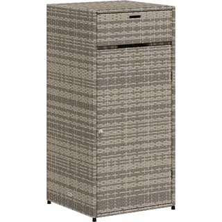 vidaXL Gartenschrank 55 x 55 x 111 cm Grau