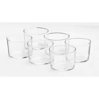 Van Well Dessertglas , Klar , Glas , 6-teilig , 200 ml , 25x13.2x9 cm , Geschirr, Schalen & Schüsseln, Dessertschalen