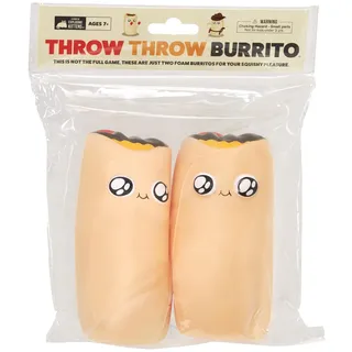 Exploding Kittens Presents Double Burrito Ersatzpackung – 2er-Pack Burritos kompatibel mit The Throw Throw Burrito Game