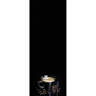 Magnettafel , Braun, Schwarz , Glas , 30x80x1.5 cm , abwischbar, nur für Starkmagnete , Bilder & Rahmen, Pinnwände & Magnettafeln