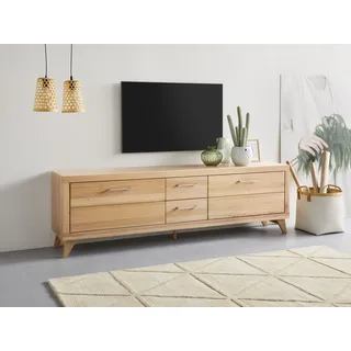 vogl möbelfabrik 1237 Lowboard 211 cm Braun Massivholz