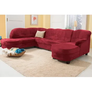 Home Affaire »Camelita, viel Platz, bequem und zeitlos, Breite 289cm, U-Form« wahlweise mit Bettfunktion,