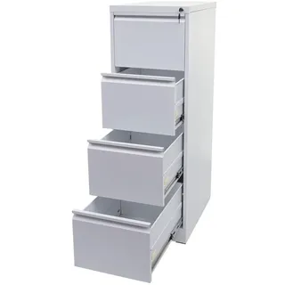 MCW Hängeregisterschrank Aktenschrank 46 x 46 x 134 cm Weiß