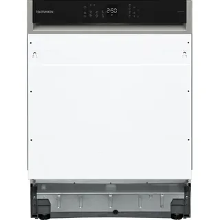 Telefunken GET6012DI Einbau-Geschirrspüler (teilintegrierbar, 598 mm breit, Edelstahl)
