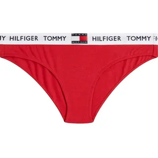 Tommy Hilfiger Bikini Bikini Hose Damen, Rot (Tango Red), L