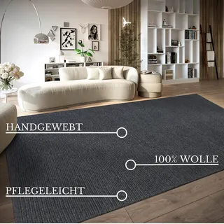 Villeroy & Boch Francois Wollteppich 160 x 230 cm Grau