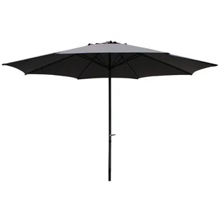 Gardissimo NEW SUNNY Sonnenschirm Ø 400cm Gartenschirm Kurbelschirm anthrazit