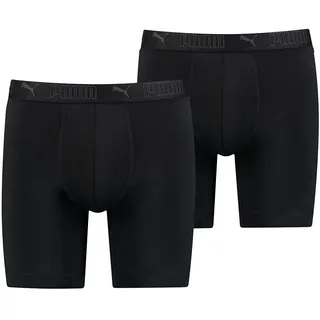 Puma Boxershorts unifarben schwarz M 2er Pack