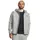 Fleece Reißverschlusspullover Grau XL