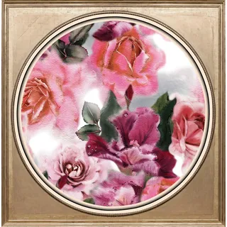 queence Acrylglasbild »Rosen« Blumen   Blumenbilder   Gemälde   Kunst   Pflanzen   Pflanzenbilder Fine Art-Print in Galeriequalität, bunt