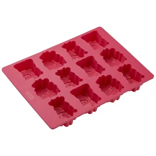 LURCH My Little Farm Silikonbackform für 12 Mini-Kuchen