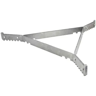 Auflageeisen Abstandshalter Auflageleiste Grillplatte Feuerplatte Feuertonne 60