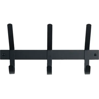 Spinder Garderobenleiste Dexter 40 x 21 x 8,2 cm Schwarz