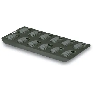 LACOR BACKFORM FUR 12 Madeleine, Schwarz, 68000 | Langlebiges Profi-Utensil; entwickelt für optimale Leistung und schnelle, unkomplizierte Reinigung in der Spülmaschine