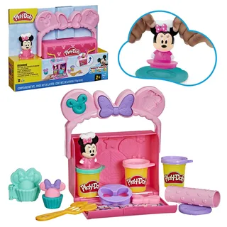 PLAY-DOH Knet-Konditorei für unterwegs Spielset mit Minnie Maus