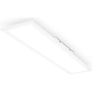 Briloner SIMPLE LED Deckenleuchte Bad, IP44 Spritzwasserschutz, Neutralweißes Licht, weiß, 78 x 18 x 6,5 cm - B/H/T ca. 6,50x18,00x78,00