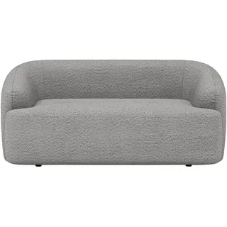 Home affaire 2-Sitzer »Nergal, Einzelsofa, organisches Design, Brite 177cm« Modernes Design, schlichte Optik, stilvoller Blickfang im Wohnzimmer, grau