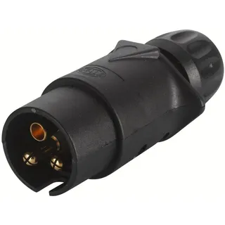 Hella 8JA 002 263-031 Stecker - 24V - 3-polig - Stecker: Schraubkontakt | schwarz