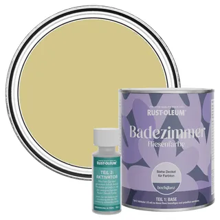 Rust-Oleum wasserfeste grün Fliesenfarbe für Badezimmer in Hochglanz Finish - Wasabi 750ML