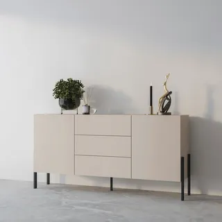 OTTO home Jukon 180 x 90 x 40 cm Beige (kaschmir)