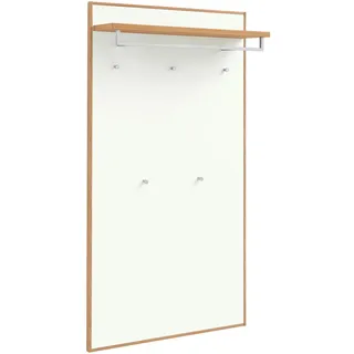 VOSS Garderobenpaneel Tiba 83 x 183 x 29 cm Weiß