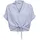 Life S/S Tie Shirt Blau 42