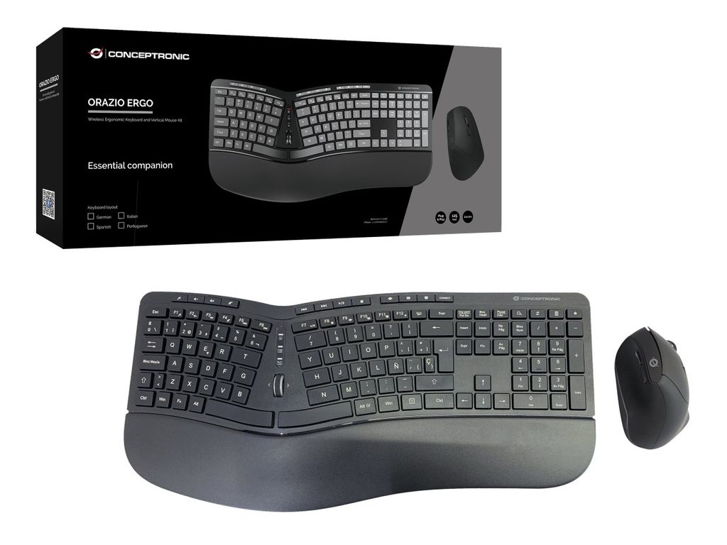 Bild von ORAZIO02ES ERGO - Tastatur-und-Maus-Set