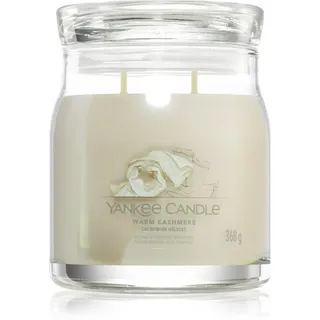 Yankee Candle Warm Cashmere Duftkerze 368 g weiß