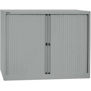 BISLEY Cito Rollladenschrank 120 x 43 x 103 cm silber