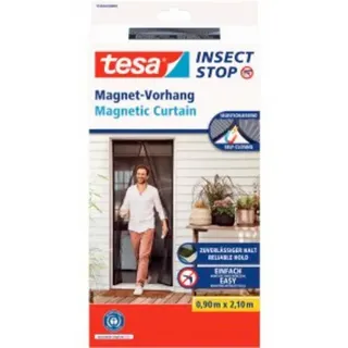 Tesa Insektenschutzvorhang Insect Stop 90 x 210 cm Anthrazit