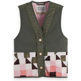 Scotch & Soda Patchwork Pullover - Thyme - 14 Jahre