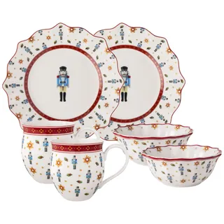 Villeroy & Boch Frühstücksset 6-tlg. NUSSKNACKER