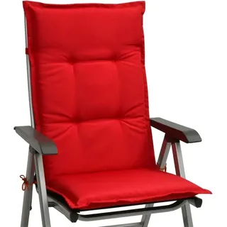 Beautissu Base HL Hochlehner 120x50x6cm Rot
