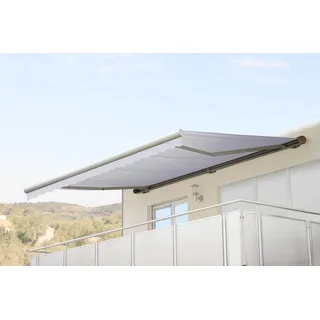 MCW Kassetten-Markise H123 4,5 x 3 m creme/weiß