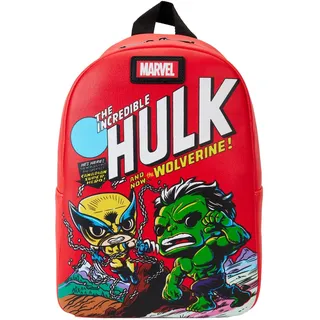 Loungefly Pop! MINIBK: Marvel - Wolverine - Wolverine 50TH Anniversary Comic Action - X-Men - Niedliche Sammeltasche - Geschenkidee - Offizielle Handelswaren - Für Jungen, Mädchen Men und Frauen