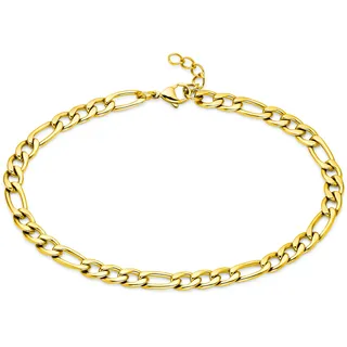aniston jewelry & watches Aniston JEWELRY & WATCHES, Fußkette "Schmuck Geschenk Fusskettchen Edelstahl", gelbgoldfarben,