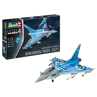 REVELL 03818 - Eurofighter Typhoon Bavarian Tiger grau 1:72
