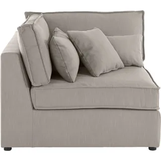 OTTO home Sofa-Eckelement »Florid« Teil eines Modulsofas, fester Sitzkomfort, auch in Cord, beige